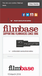 Mobile Screenshot of filmbase.ie
